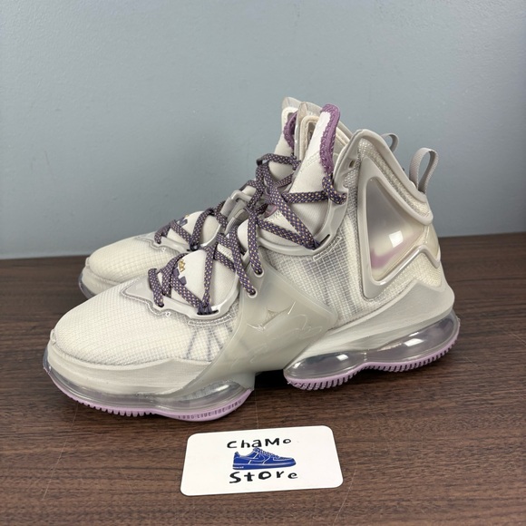 Nike Lebron 19 Shoes "Greatness" Phantom Canyon Purple CZ0203-004 Men Size 8.5 - Picture 3 of 9